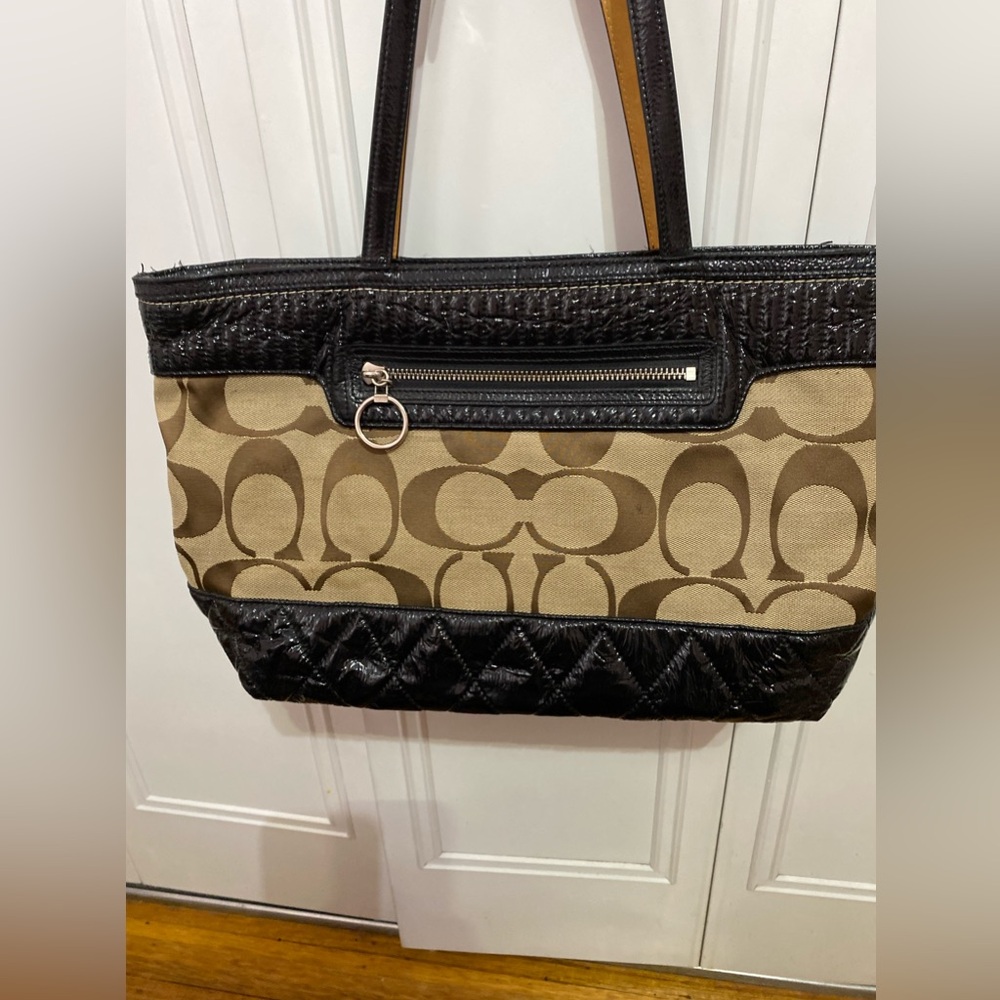 Coach tote shoulder bag